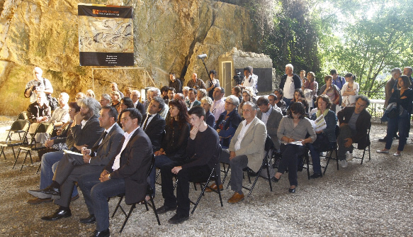 © photo Syndicat mixte Espac de restitution de la grotte Chauvet-Pont d'Arc.
